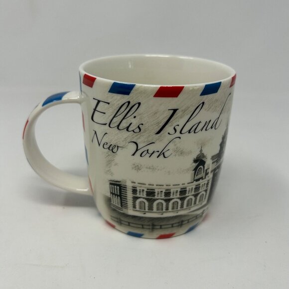 Ellis Island Museum Store NY New York Ceramic Mug Souvenir Coffee Cup - Picture 6 of 7